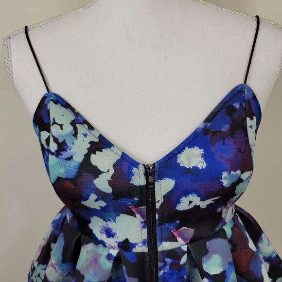 NWT Urban Outfitters Silence + Noise Floral Crop Top. Blue S#012 - Picture 10 of 13